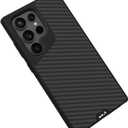 Mous for Samsung Galaxy S24 Ultra Case MagSafe Compatible - Limitless 5.0 - Carbon Fibre - Protective S24 Ultra Case - Shockproof Phone Cover