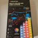 MONSTER MULTI -COLOR LED LIGHT STRIPS. 4 STRIPS