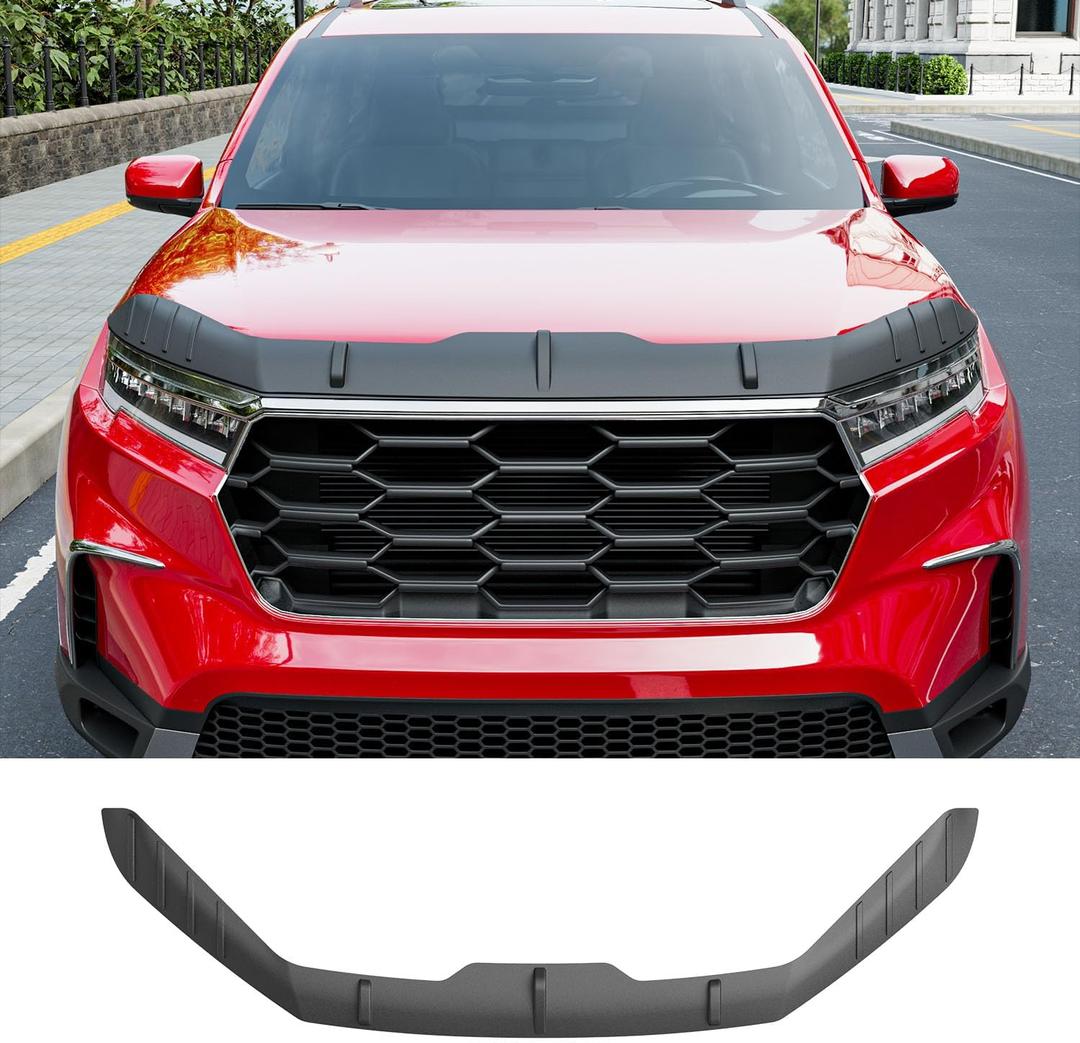 powoq Hood Protector Compatible with 2023-2026 Honda Pilot Deflector Upgraded TPE Shield Hood Deflector Replacement for 2023-2026 Honda Pilot Accessories
