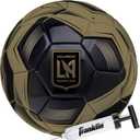 Franklin Sport MLS Los Angeles FC Soccer Ball - Official Size 5 Soccer Ball - Regulation Size + Weight Soccer Ball for Kids + Adults - Boys + Girls Soccer Ball - Air Pump Included