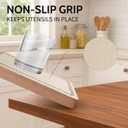 Placemats Set of 6, Heat Resistant & Waterproof Table Mats for Dining, Non Slip Scratch Proof Place Mats for Kitchen, Easy to Clean - Outdoor,Indoor Use17x12 Inch