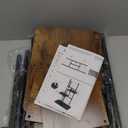 AZERPIAN Plant Stand 4 Tier Indoor Metal Flower Shelf for Multiple Plants Corner Tall Flower Holders for Patio Garden Living Room Balcony Bedroom, Black (4 Tier-Black)