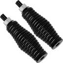 2 Pieces Barrel Spring Mounting Base Whip Light Spring Mounting Bracket CB Antenna Spring Mount for ATV UTV Truck