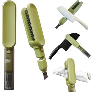 Knife Blade Brush with Long Handle and Lid Integrate Knife Sharpener and Gap Cleaning Brush, Double Side Bristle Scrubber for Kitchen knife Blade Chopsticks Dish Cutlery Fork Spoon's Washing