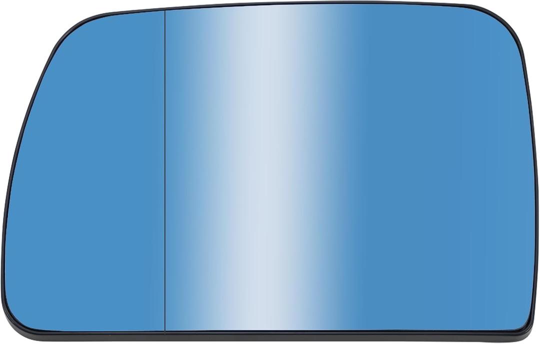 Driver Side Mirror Replacement for Bmw X5 E53 1998 1999 2000 2001 2002 2003 2004 2005 2006 and Range Rover MK3 2003 2004 - Left Side Mirror Glass, Rear View Mirrors Glass with Power Heated