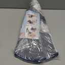 Hard & Heavy Plastic Dog Cone Collar Alternative for Extra Large Dogs (Adult Lab Golden GSD) After Surgery, Adjustable Pet Recovery Cone Anti-Lick, Elizabethan Protective Cone of Shame for Healing (XL(Neck Girth:16.9"-20.8"), Navy Blue)