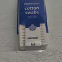 Amazon Basics Cotton Swabs for Personal Hygiene and Baby Care, 500 Count, 1 Pack