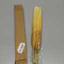 6 PCS Faux Pampas Grass Arrangement - 18"/45cm Artificial Fluffy Pompous Grass Stems for Boho Chic Home and Wedding Decor (Khaki Gradient)