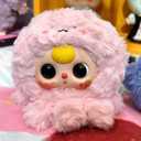 Baby Three Romantic Ocean Sea Animals Series Plush Box Toys, Mystery Box Surprise Doll with Keyring for Girls Toys Gift, Random 1pc