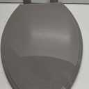 KOHLER 4733-RL-58 Glenbury ReadyLatch Quiet Close Elongated Toilet Seat, Soft Close Toilet Seats, Thunder Grey