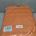 Rockland Melbourne Hardside Expandable Spinner Wheel Luggage, Carry-On 20", Orange