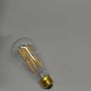 LED Edison Bulb Dimmable 12W 3000K Soft White 1200LM, 100W Equivalent E26 Medium Base, ST64 Vintage LED Bulbs, 360 Degree Beam Angle, Clear Glass, Pack of 4.
