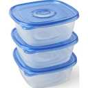 Glad Food Storage Containers, Family Size, 104 Ounce, 3 Count