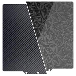 Upgraded Build Plate - Double Sides Smooth 235x235mm for Adventurer 5M/Neptune 3 Pro/Neptune 4/Ender 3 Pro/Ender 3 V2/Neo - PET/PEO (235x235(5M))