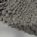 2 Pcs Bathroom Rugs, Bath Mats for Bathroom, Bathroom Rugs Washable, U Shaped Toilet Rug, Ultra Soft Chenille Bath Mat Set, Absorbent Bath Rugs for Bathroom Floor, 30x20Inch, 24x17 Inch