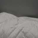 Safonory White Quilt Full/Queen Size - Summer Soft Lightweight Microfiber Diamond Stitched Quilted Bedspread - 3 Pieces Coverlet Bedding Set for Queen Bed(1 Quilt, 2 Shams)