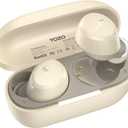 TOZO A1 Wireless Earbuds Bluetooth 5.3 Light Weight in Ear IPX5 Waterproof Headphones 2 Mic for AI Calls, Immersive Premium Sound Bass Headset with Charging Case, 32 Presets EQ Customization via App (Small)