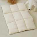 Pets Accessories for pet Bag, Pet Dog Bed, Dog Sleeping Mat, Breathable Warm Pet Beds Cushion for Small Dogs Cat(Cushion) (Beige)