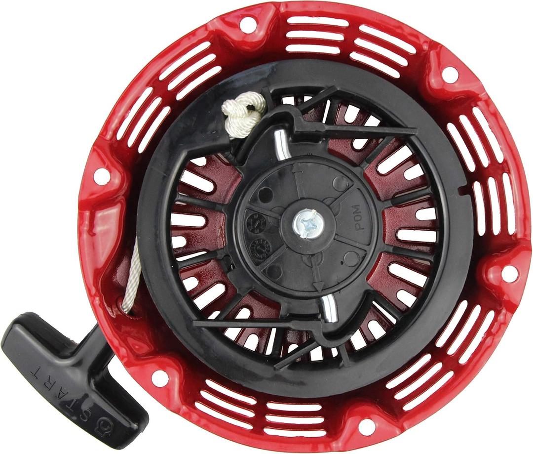 FDJ GX160 Recoil Starter Pull Cord Start Assembly for Honda GX160,GX200 (Steel Rod Paws) 28400-ZH8-013YA