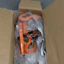 kuailebuy Lever Chain Hoist 1 Ton 2205LBS Capacity,10FT Lift,Manual Ratchet Chain Puller Hoist with 2 Hooks for Building Garages Warehouse Automotive Machinery