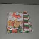 XCHI Plaid Winter Snowman Gingerbread Man Christmas Tree Tablecloth Rectangle Christmas Table Cloth Washable Table Coversfor Indoor Dining Home Party Xmas Decorations 60x104 Inch