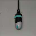 QUOBAS Lawn Sprinkler for Yard, 4 Pattern Sprinkler with 360 Adjustable, Heavy Duty Metal Spike Base for Firm Soil, Large Area Watering up to 50ft, Water Sprinkler for Lawn, Garden (One size-1PK)