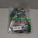 Ramanta Home Christmas Cloth Napkins Set of 5 - Decorative Plaid Check Dinner Napkin for Holiday Guest Party and Gift, Xmas Red Tartan Washable Cotton Reusable Table Linen 18x18 Inch - Green