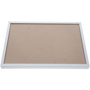 VILLCASE Matte Silver Aluminum Photo Frame Wall Mounted Hanging Picture Holder for Posters Elevator Ads Home Decor with Thin Retro Metal Design 11X15