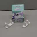 Door Lever Lock (2 Pack)  Prevents Toddlers from Opening Doors  Easy One-Hand Operation for Adults  Durable ABS with 3M Adhesive Backing  No Tools Needed for Install (White)