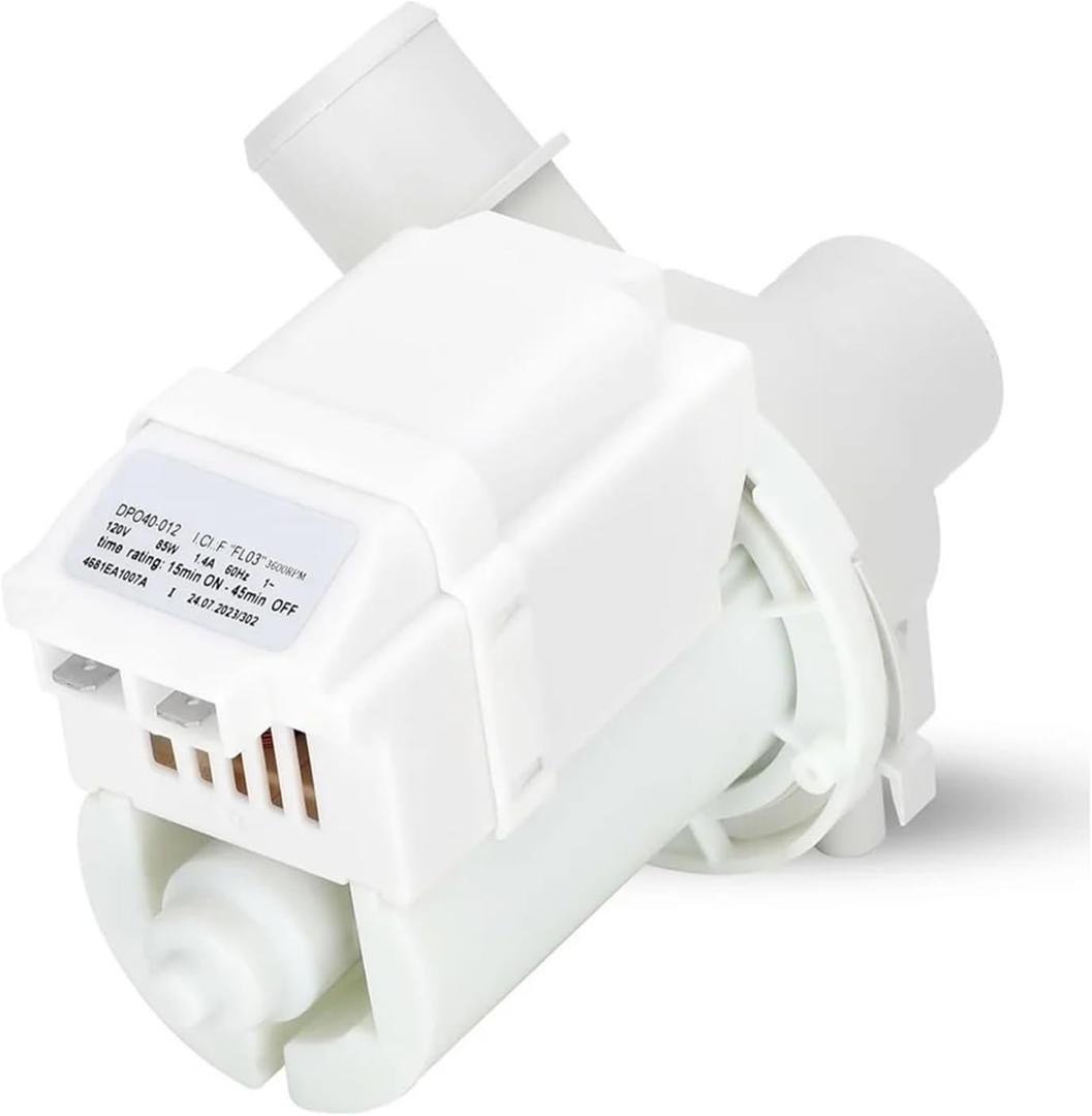 Washing Machine Drain PumpCompatible For LgDP040-012 4681EA1007A 2649379 WT1201CV WT1201CW WT4870CW WT1501CW, Compatible For Kenmore 796.31513210
