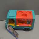 Fisher-Price Little People Musical Toddler Toy Serve It Up Food Truck Vehicle with 2 Figures for Pretend Play Kids Ages 1+ Years