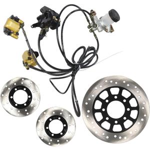 labwork Brake Master Cylinder Kit include Hose Caliper Pad Replacement for Hammerhead Hydraulic GO-KART KD150BRKIT