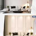 Peel and Stick Wall Molding Kit, 3 Set Pre-Cut Wainscoting Panels for Interior Wall Decor, Ready to Assemble Accent Molding Trim