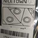 NICETOWN Pitch Black Solid Thermal Insulated Grommet Blackout Curtains/Drapes for Bedroom Window (2 Panels, 42 inches Wide by 63 inches Long, Black)