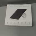 Solar Panel Charger for Security Camera Outdoor, 5W Solar Panels with Micro USB & USB C Adapter for DC 5V Rechargeable Battery Camera, IP65 Waterproof, 360Adjustable Mounting, 9.8 Ft Charging Cable