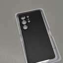 Slim Designed for Samsung Galaxy S25 Ultra Case,Paper-Thin Matte Finish Skin Back Case Scratch Protection,No Drop Protection,Cover with Camera Protection for Men 6.9 Inch (Black)