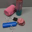 Electric Insulin Cooler Travel Case, USB Charger & Biogel Ice Box - Unlimited Hours, 35-68F Custom & Display Temperature Medical Cooler, TSA Approved Diabetic Medication Refrigerator (E-Smart Shiny Pink)