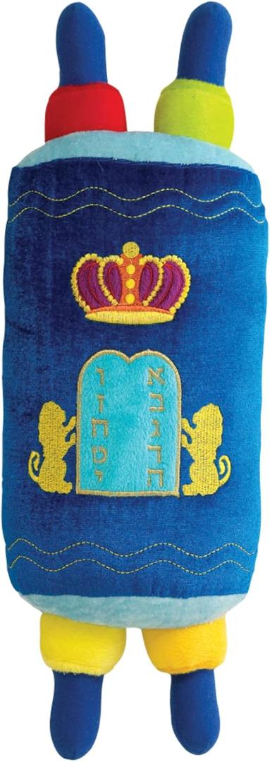 Rite Lite My Soft Torah Plush Toy Shabbat Gifts Educational Judaica Shabbos Hebrew Simchat Jewish Gifts Fun & Educational Party Favors | Ideal for Play, Learning, & Celebrating Jewish Traditions 16"H (Large)