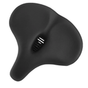 Fucare Electric Bike Upgraded Saddle, Ultra Comfortable Oversized Bike Seat Cushion for Men Women, Soft Extra Wide Bicycle Saddle with Dual Shock Absorbing for Gemini/Libra/Scorpio/Taurus E-Bike