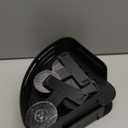 Triangle Suction Cup Corner Shower Shelf, 2026 New No Drill Bathroom Corner Shelf, Heavy-Duty Strong Hold Shower Storage Rack(Black Double-Layer)