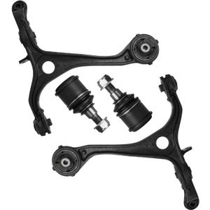 Front Lower Control Arms w/Ball Joints Replacement Suspension Kit for Acura TL 2004 2005 2006 Passenger & Driver Side K641543 K641544 K500117 (4PCS)