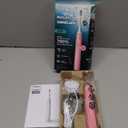 Philips Sonicare 4100 Series Electric Toothbrush - Sonic Toothbrush with Advanced Sonic Technology, Pressure Sensor, Two Intensity Settings, Smartimer & Quadpacer, Deep Pink, Model HX3681/26