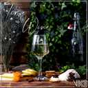 Vikko 9.5 Ounce Wine Glasses | Beautifully Shaped  Thick and Durable Construction  For Parties, Entertaining, and Everyday Use  Dishwasher Safe  Set of 6 Clear Glass Wine Glasses  2.4 Diameter x