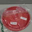 Meranti Reusable Easy Peel 3.5, 5, 6, and 7 Gallon Bucket Lid | Food Grade | Red