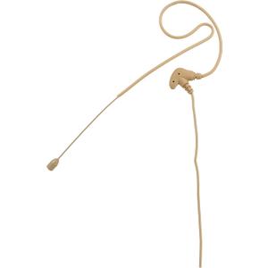 Pyle In Ear Back Electret Microphone - Professional Mini Portable Omnidirectional Wired Headset Voice Audio Corded Condenser Mic w/ 4 Pin XLR Cable Wire, For Shure System or Studio Mixer PMEMS13