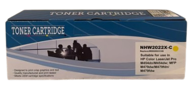 Compatible HP LaserJet Pro Printer Toner 414X Yellow NHW2022-XC Compatible HP LaserJet Pro Printer Toner 414X Yellow NHW2022-XC