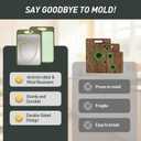 2 in 1 Stainless Steel Cutting Board with Handle Chopping Double Sided Mama Mommy Busy Mom Ever Christmas Xmas Birthday Law Step Stepmom Stepmother Who Have Everything Good Unique Useful Present (Morandi Green)