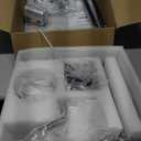 Klgxnrd 6-Light Modern Farmhouse Black Chandeliers for Entryway, Geometric Pendant Lights Kitchen Island, Hanging Industrial Metal Chandelier for Stairway Foyer Hallway Dining Room