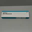 Odaro Extra Large Weekly Pill Organizer 2 Times A Day, Pill Box 7 Day Am Pm to Hold Daily Medicine Vitamin and Supplements - Green