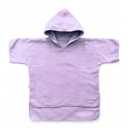 Odaaa Hooded Poncho Towel for Toddler Boy & Girl - 100% Soft Organic Cotton, Absorbent, Breathable, Lightweight. Ideal for Bath, Pool, Beach Size 2-3T (Soft Lilac, 2-3T)